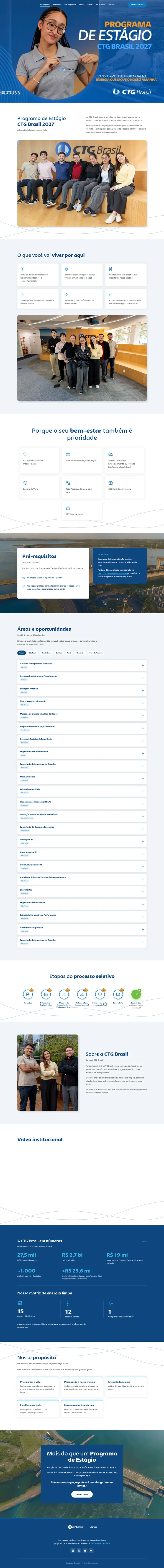 CTG Brasil — Landing Page · Estágio 2027