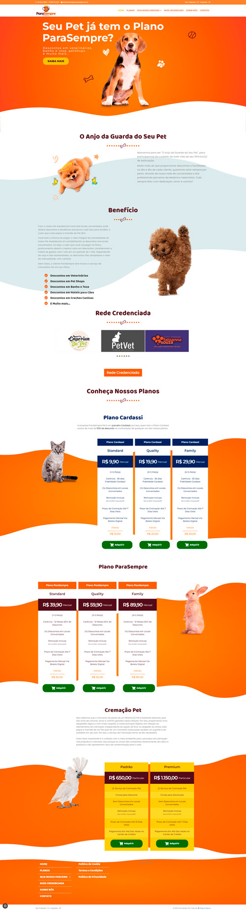 Sempre Pet — site completo